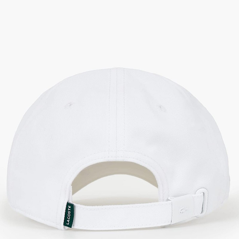 Ανδρικά Καπέλα RK0440 Άσπρο Βαμβάκι Lacoste