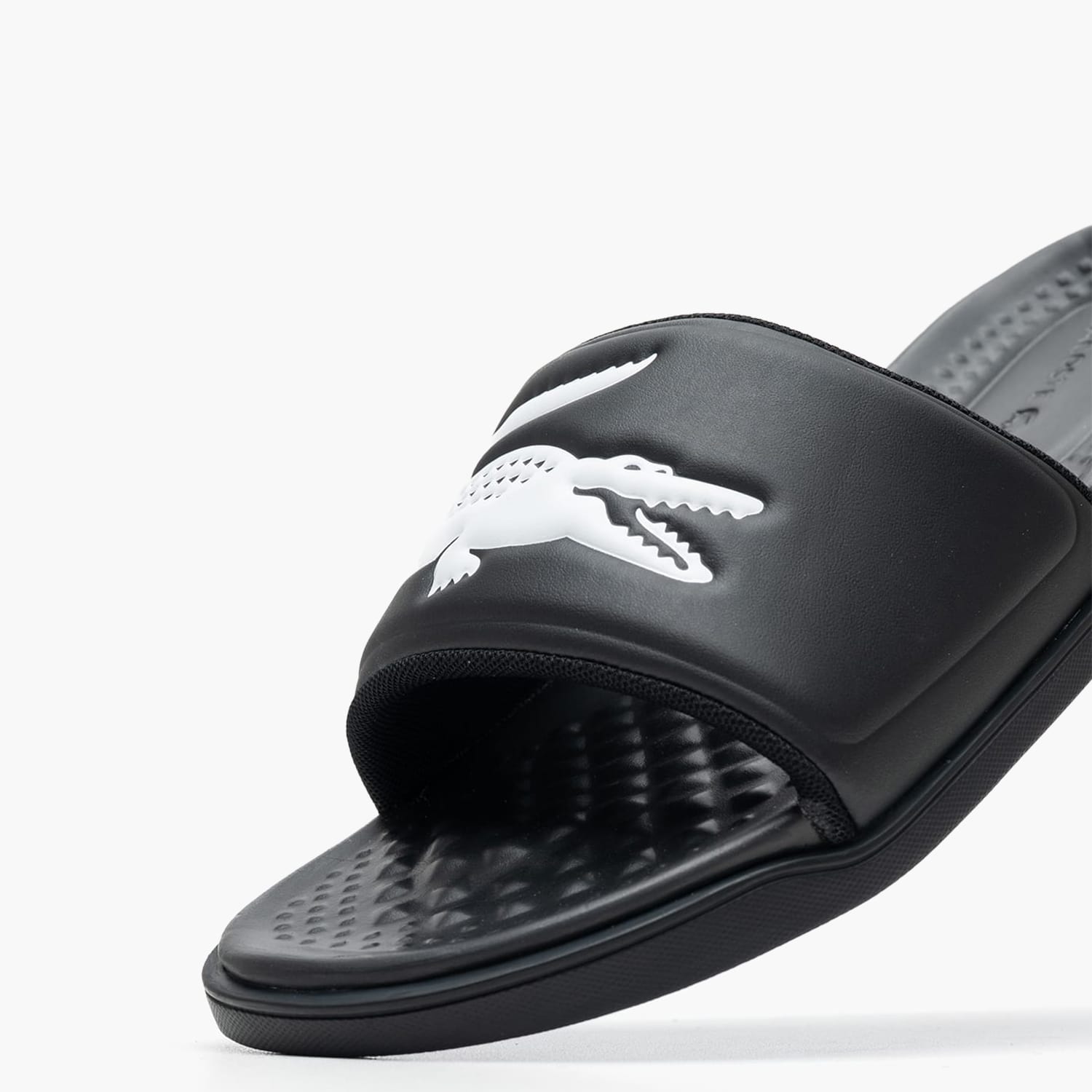Ανδρικές Σαγιονάρες & Πέδιλα Slide.1 Μαύρο ECOleather Lacoste