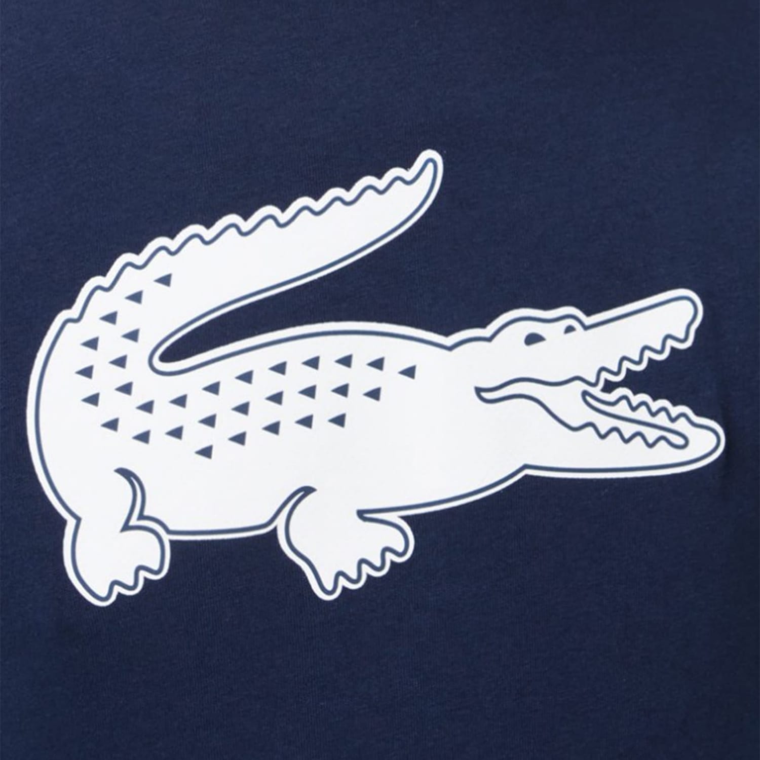 Ανδρικές Μπλούζες Sport.Print Σκούρο Μπλε Βαμβάκι Lacoste