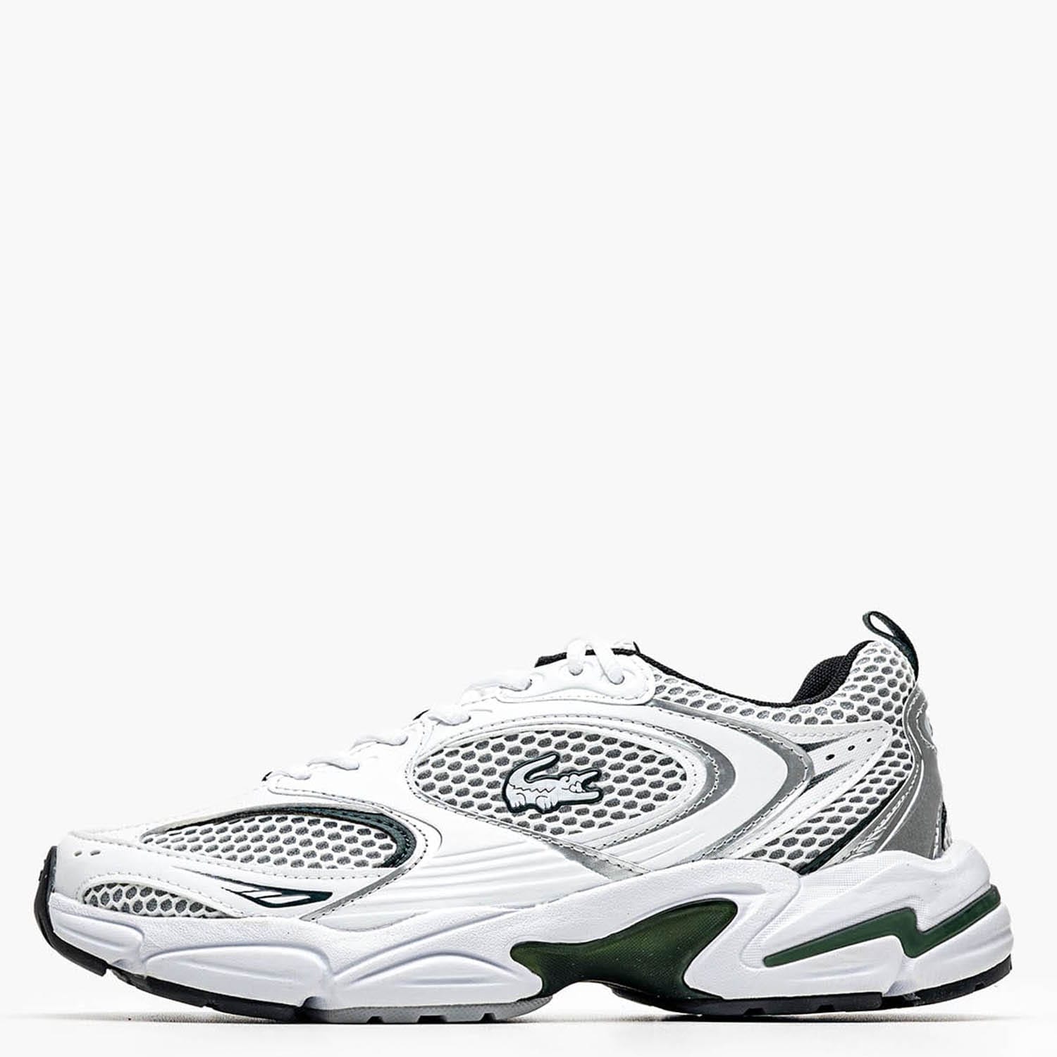 Γυναικεία Παπούτσια Casual Storm.96 Άσπρο ECOleather-Ύφασμα Lacoste