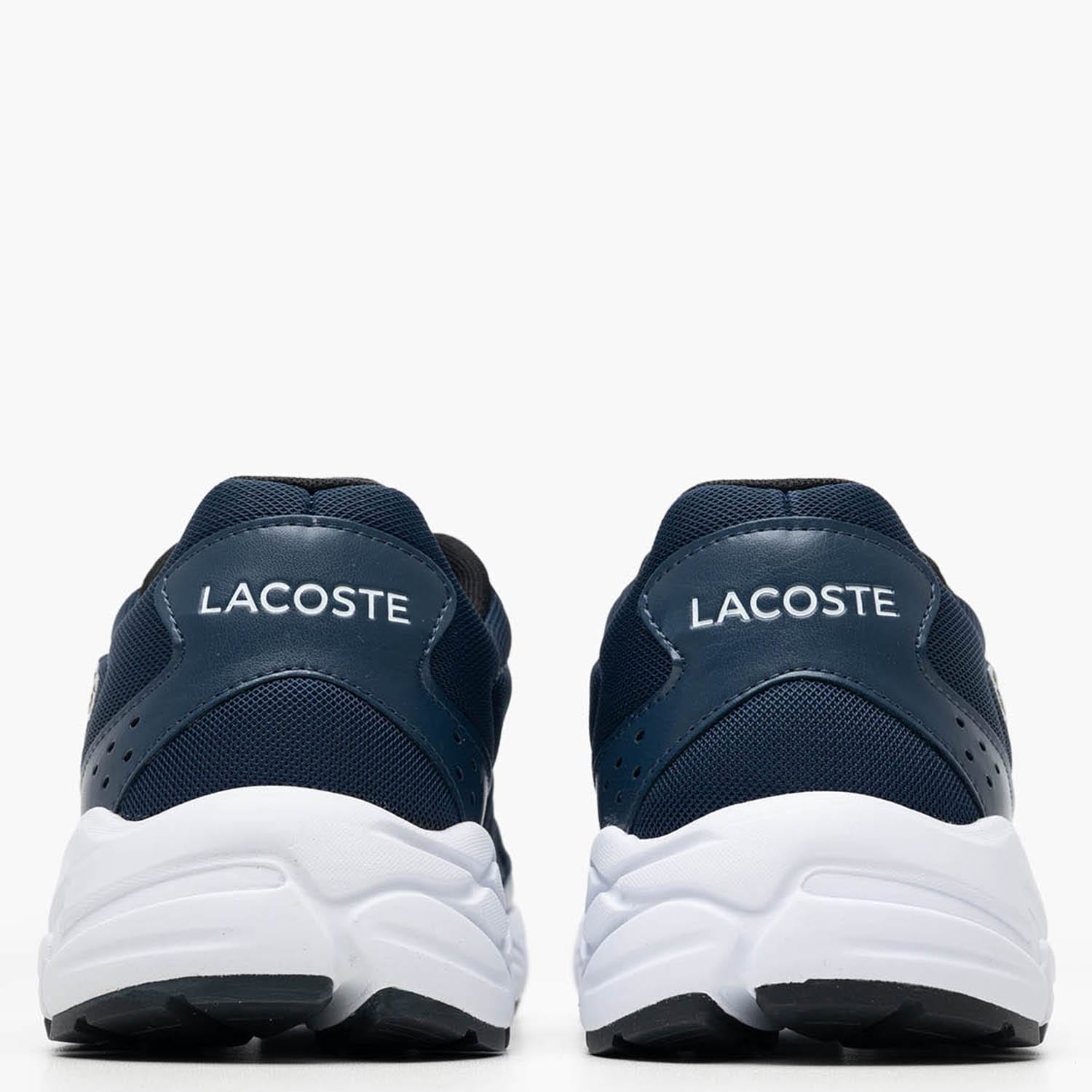 Men Casual Shoes Storm2.96 Blue ECOleather-Fabric Lacoste