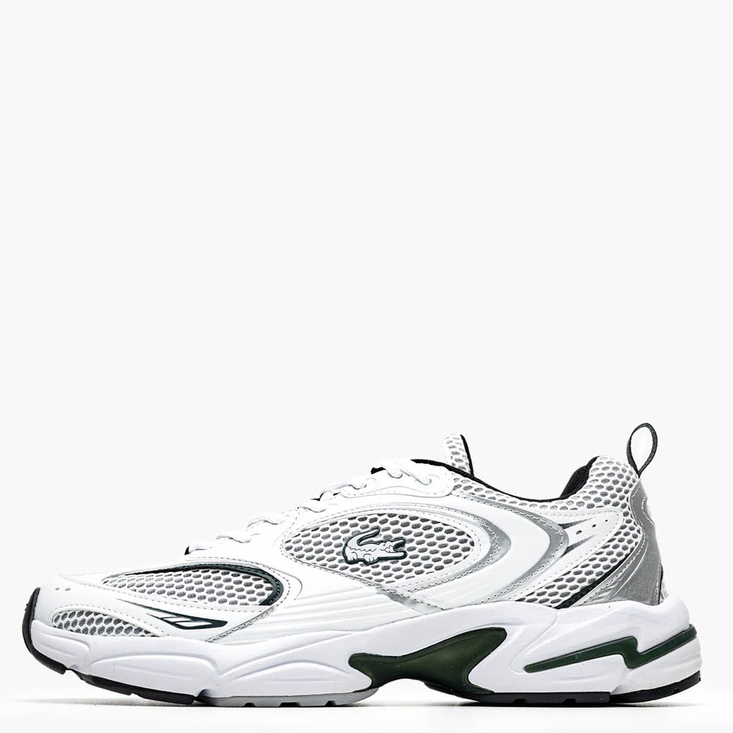 Ανδρικά Παπούτσια Casual Storm96 Άσπρο ECOleather-Ύφασμα Lacoste