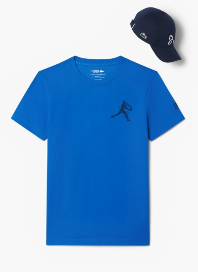 Ανδρικά Καπέλα RK0342 Μαύρο Πολυεστέρα Lacoste