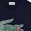Ανδρικές Μπλούζες TH1285 Σκούρο Μπλε Βαμβάκι Lacoste Ανδρικές Μπλούζες TH1285 Σκούρο Μπλε Βαμβάκι Lacoste