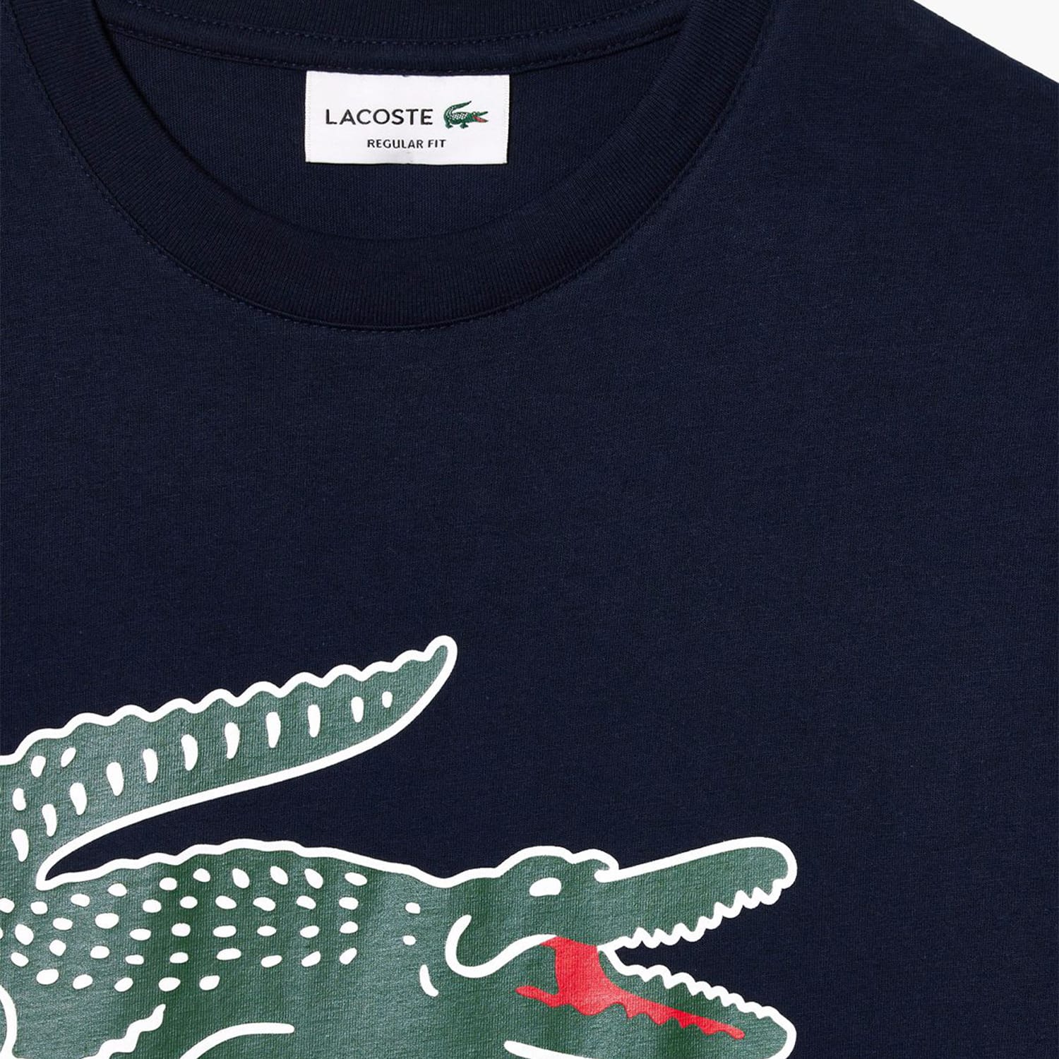 Ανδρικές Μπλούζες TH1285 Σκούρο Μπλε Βαμβάκι Lacoste Ανδρικές Μπλούζες TH1285 Σκούρο Μπλε Βαμβάκι Lacoste