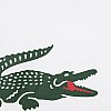 Ανδρικές Μπλούζες TH1285 Άσπρο Βαμβάκι Lacoste Ανδρικές Μπλούζες TH1285 Άσπρο Βαμβάκι Lacoste
