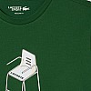 Ανδρικές Μπλούζες TH2101 Πράσινο Βαμβάκι Lacoste Ανδρικές Μπλούζες TH2101 Πράσινο Βαμβάκι Lacoste