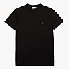 Ανδρικές Μπλούζες TH6709 Μαύρο Βαμβάκι Lacoste Ανδρικές Μπλούζες TH6709 Μαύρο Βαμβάκι Lacoste