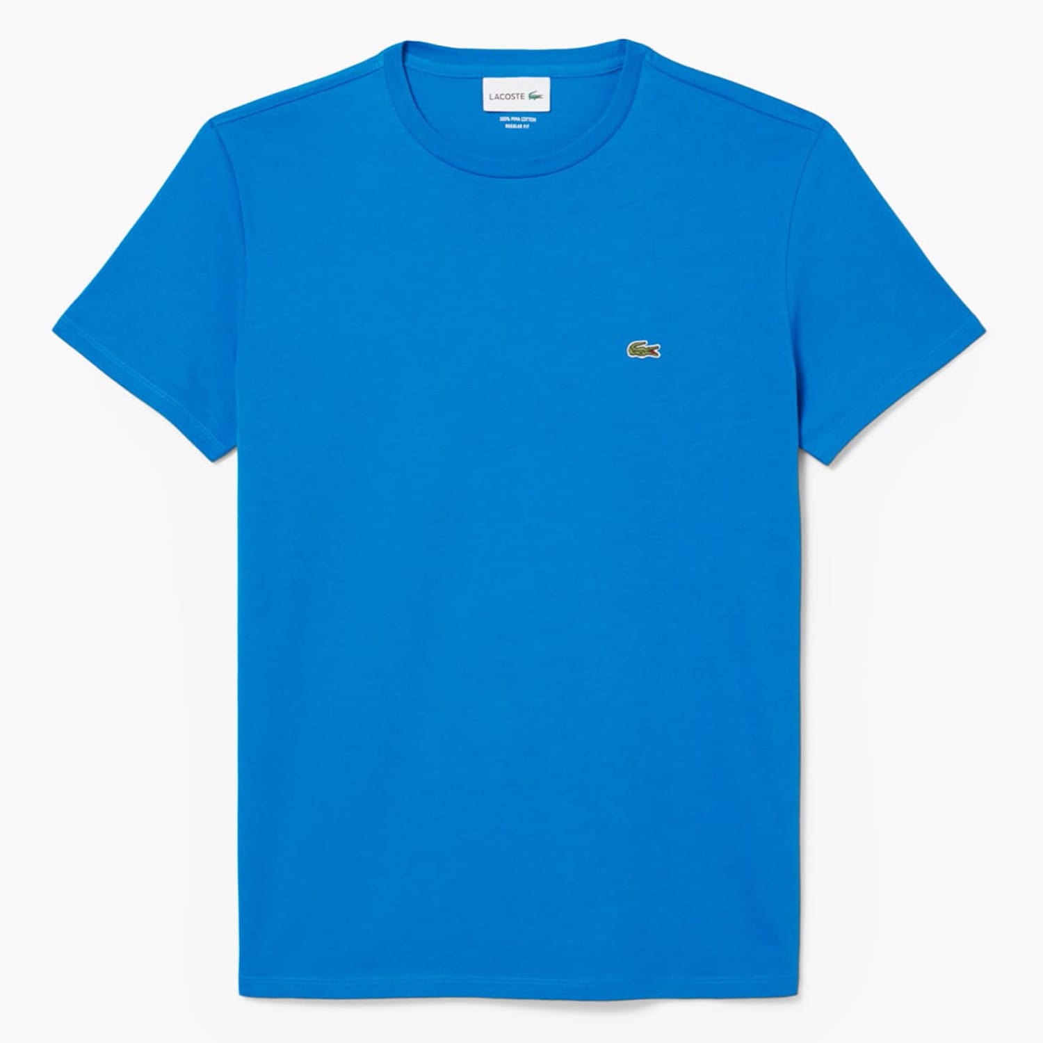 Ανδρικές Μπλούζες TH6709 Μπλε Βαμβάκι Lacoste