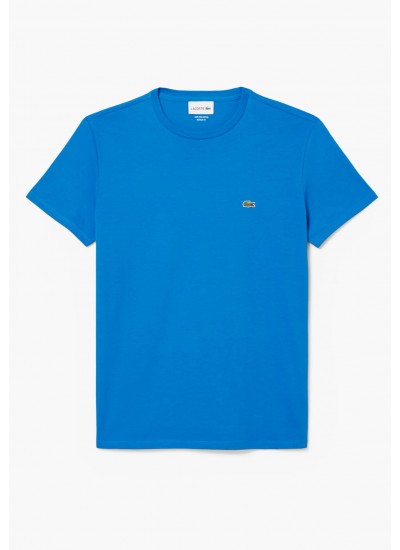 Ανδρικές Μπλούζες Ls.Crew.Top Σκούρο Μπλε Βαμβάκι Ralph Lauren