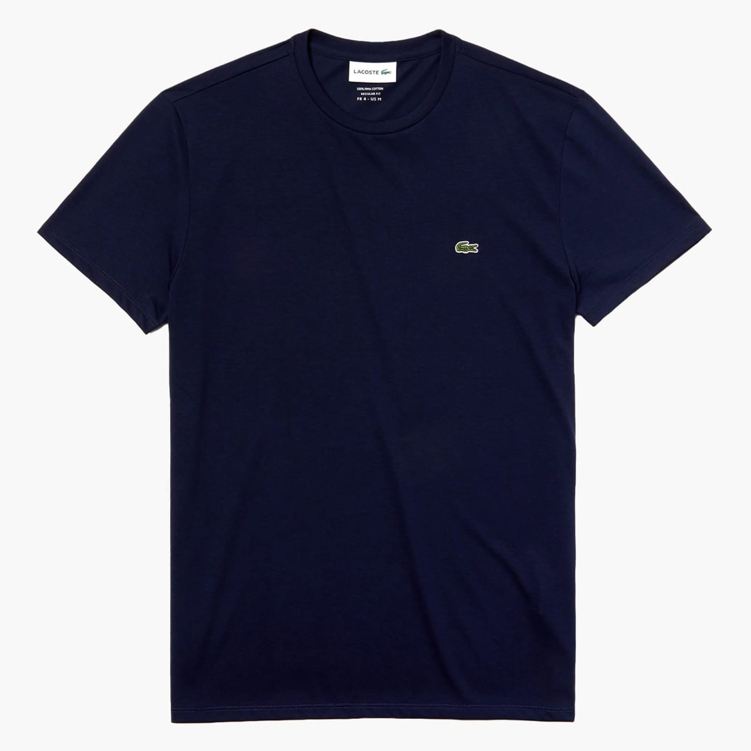 Ανδρικές Μπλούζες TH6709 Σκούρο Μπλε Βαμβάκι Lacoste