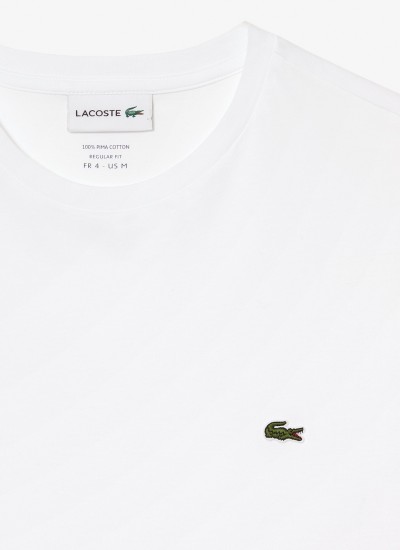Ανδρικές Κάλτσες RA2912 Άσπρο Βαμβάκι Lacoste