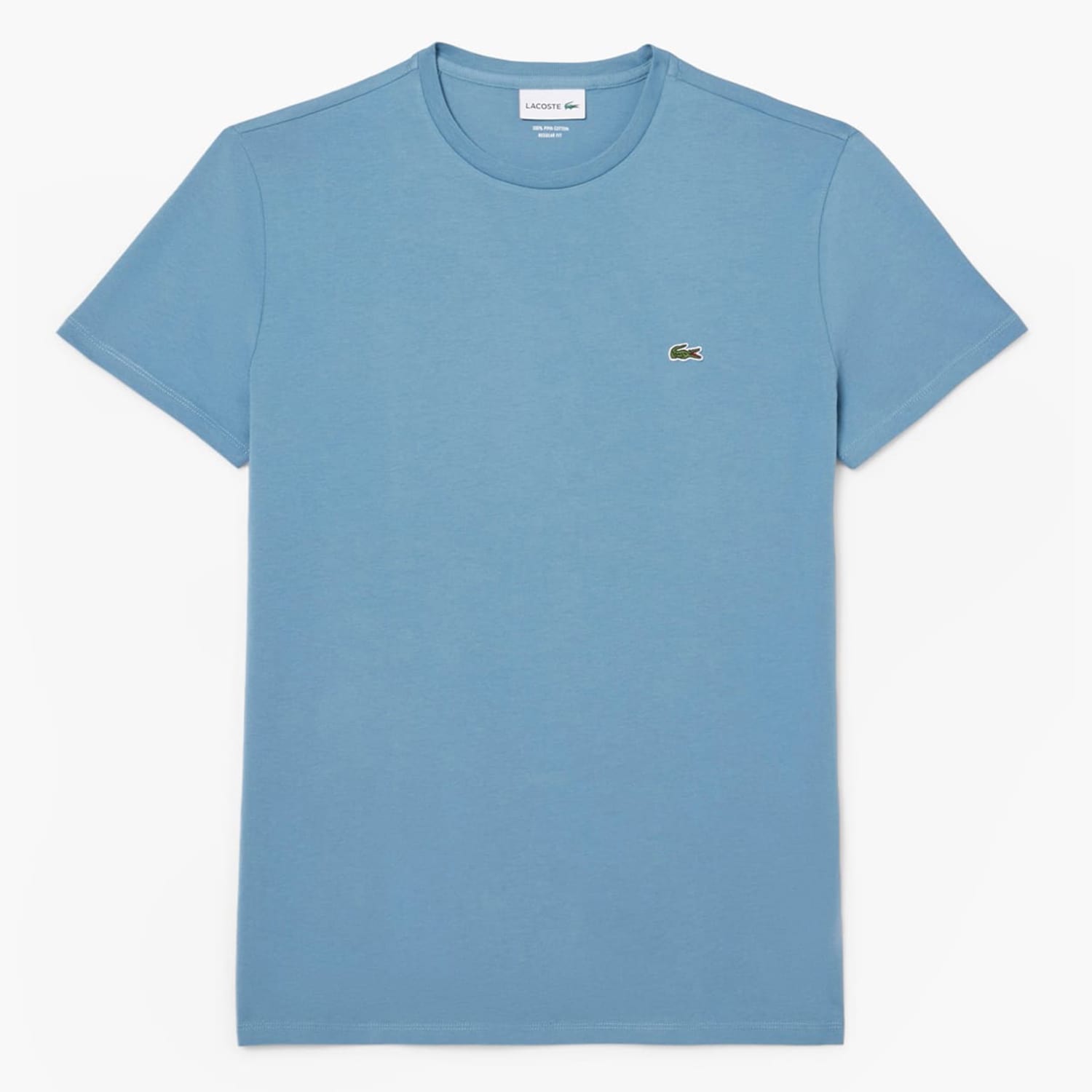 Ανδρικές Μπλούζες TH6709 Μπλέ Ανοιχτό Βαμβάκι Lacoste
