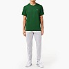 Ανδρικές Μπλούζες TH7618 Πράσινο Βαμβάκι Lacoste Ανδρικές Μπλούζες TH7618 Πράσινο Βαμβάκι Lacoste