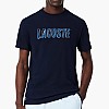 Ανδρικές Μπλούζες TH8916 Σκούρο Μπλε Βαμβάκι Lacoste Ανδρικές Μπλούζες TH8916 Σκούρο Μπλε Βαμβάκι Lacoste