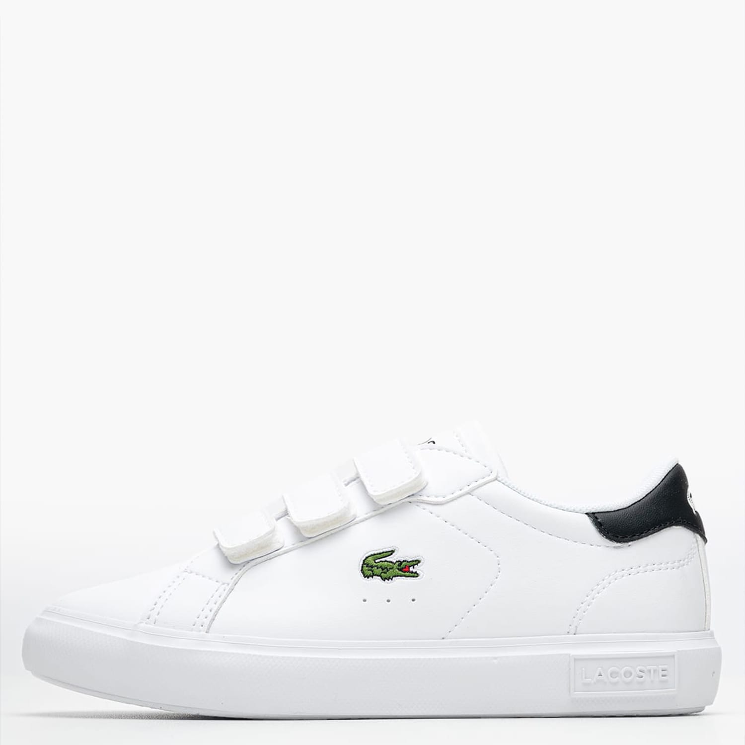 Παιδικά Παπούτσια Casual V.Powercourt Άσπρο ECOleather Lacoste