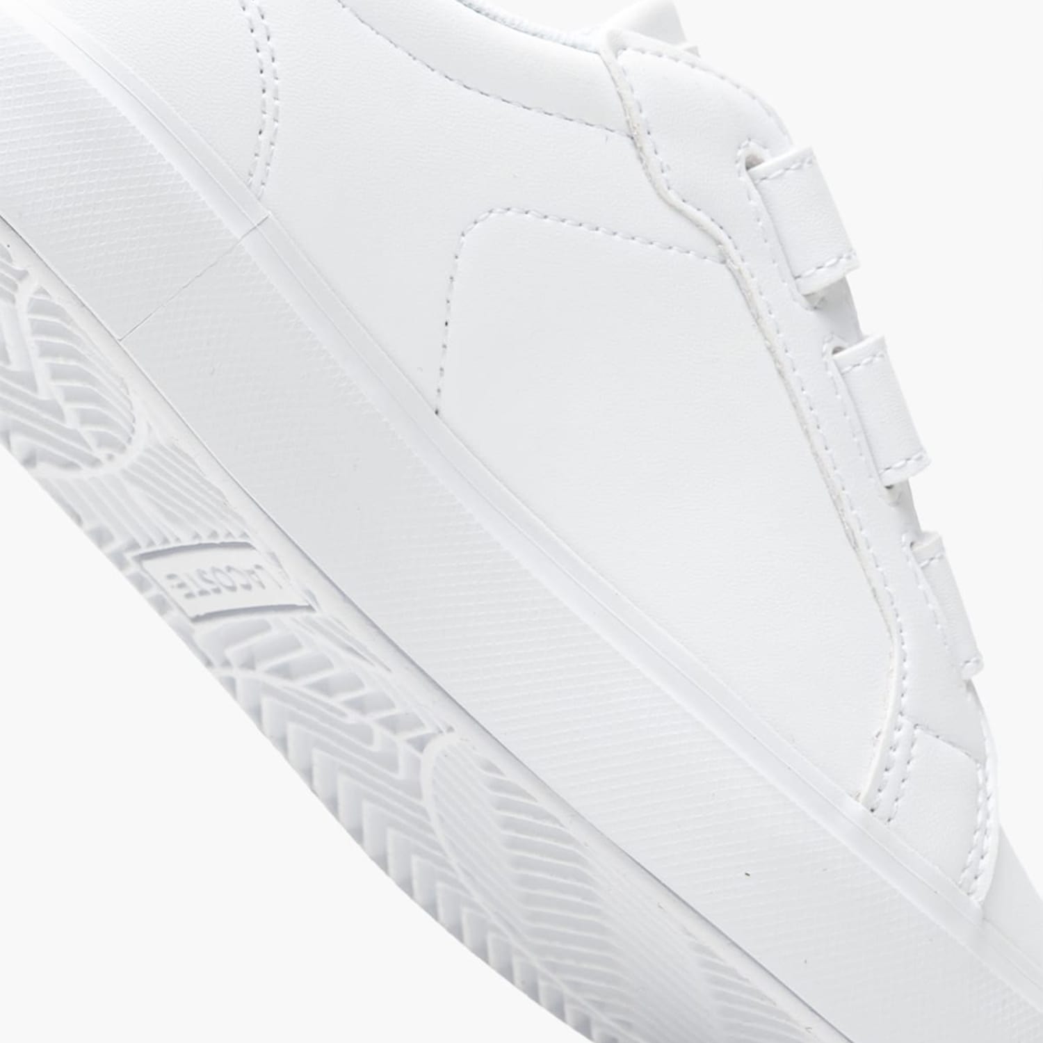 Παιδικά Παπούτσια Casual V.Powercourt Άσπρο ECOleather Lacoste