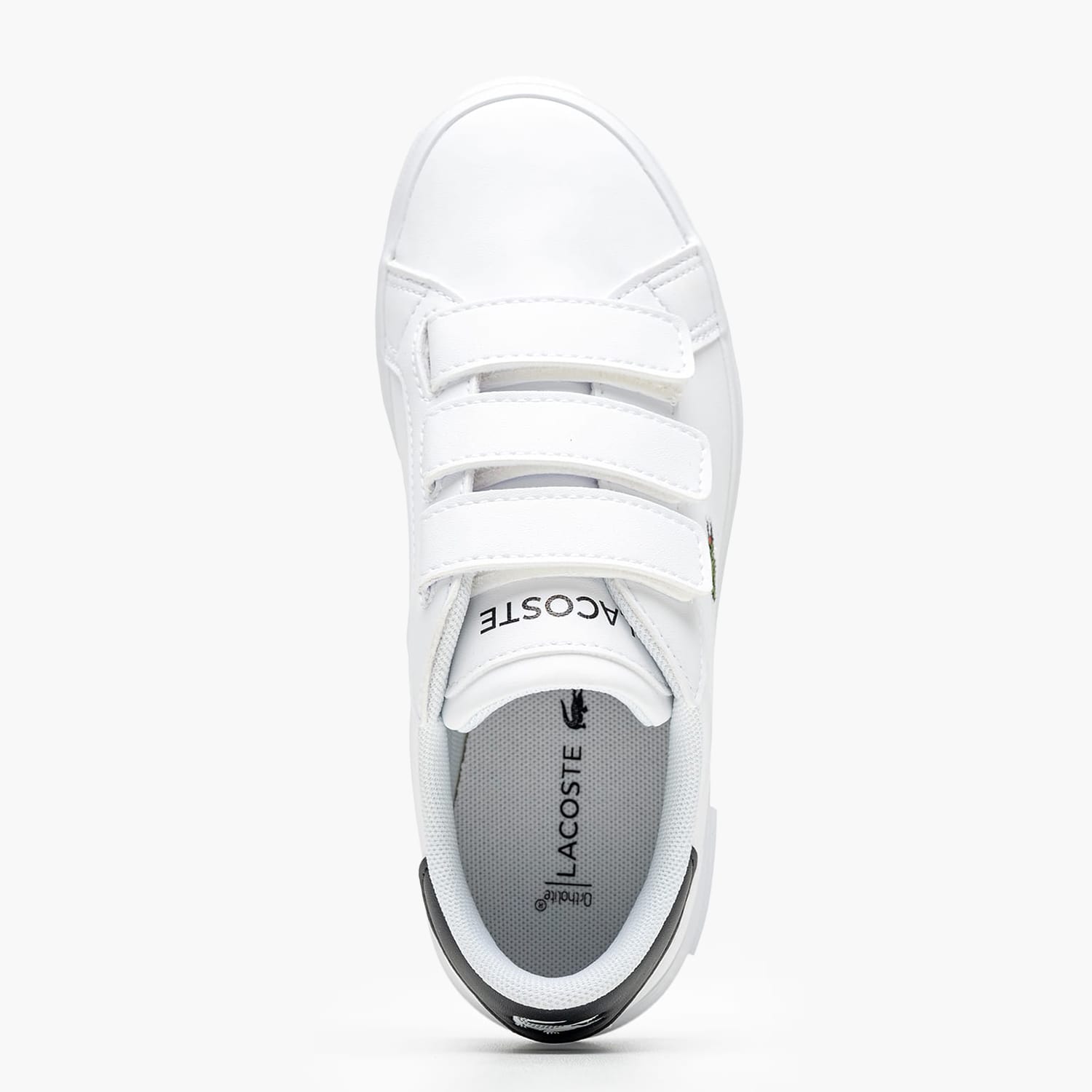 Παιδικά Παπούτσια Casual V.Powercourt Άσπρο ECOleather Lacoste