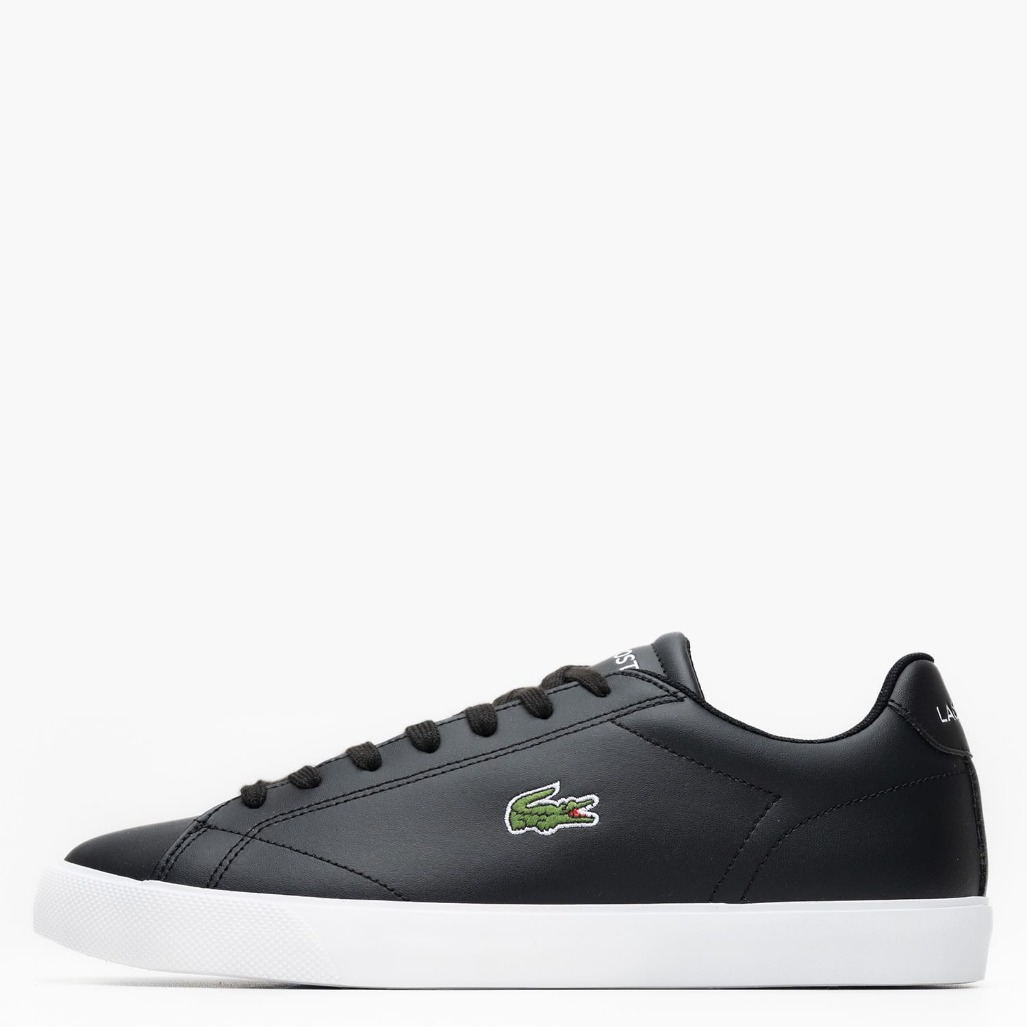 Ανδρικά Παπούτσια Casual Vulc.Lerond Μαύρο Δέρμα Lacoste