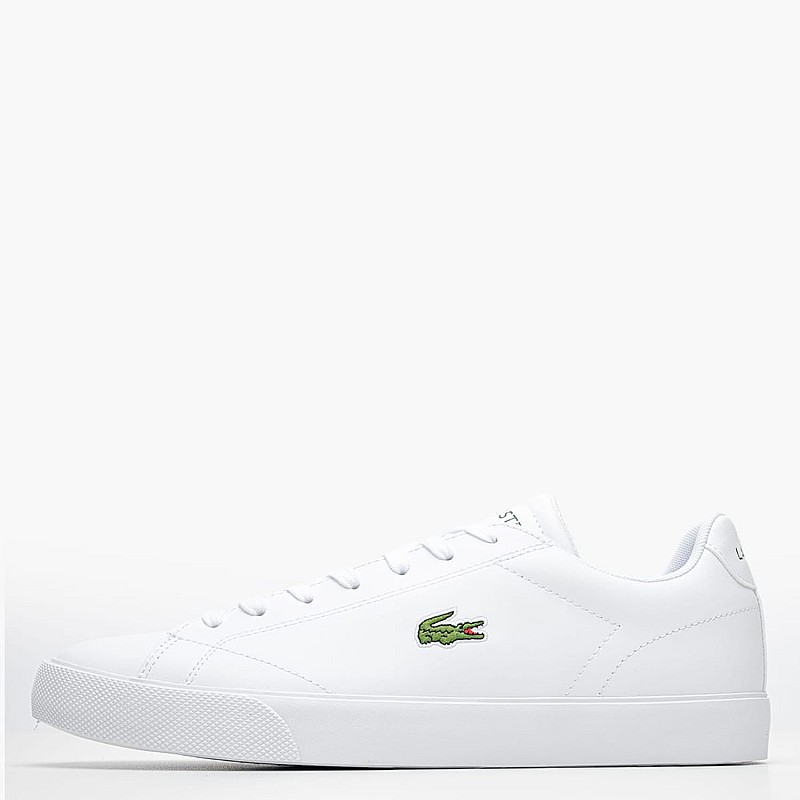 Ανδρικά Παπούτσια Casual Vulc.Lerond Άσπρο Δέρμα Lacoste