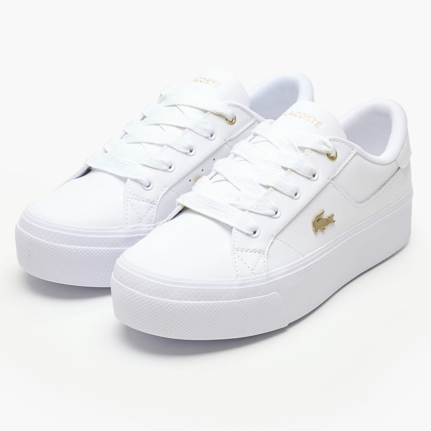 Γυναικεία Παπούτσια Casual Ziane.Platfo Άσπρο Δέρμα Lacoste Γυναικεία Παπούτσια Casual Ziane.Platfo Άσπρο Δέρμα Lacoste