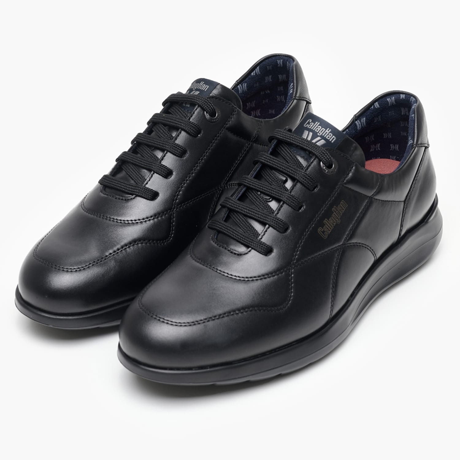 Ανδρικά Παπούτσια Casual 42612.Bb Μαύρο Δέρμα Callaghan Casual - Sneakers Callaghan 42612.Bb-Black