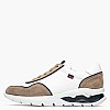 Men Casual Shoes 45423.B White Leather-Buckskin Callaghan Men Casual Shoes 45423.B White Leather-Buckskin Callaghan
