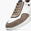 Men Casual Shoes 45423.B White Leather-Buckskin Callaghan Men Casual Shoes 45423.B White Leather-Buckskin Callaghan