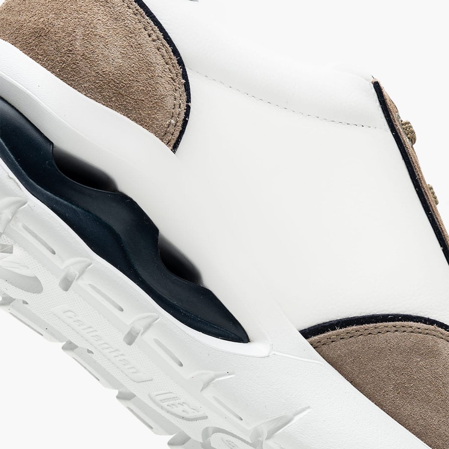 Men Casual Shoes 45423.B White Leather-Buckskin Callaghan Men Casual Shoes 45423.B White Leather-Buckskin Callaghan