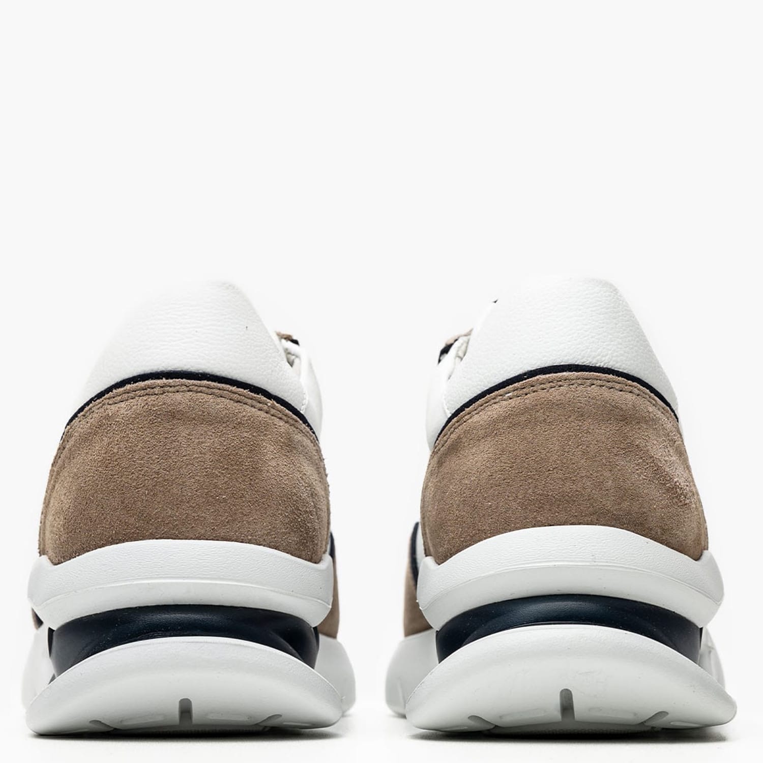 Men Casual Shoes 45423.B White Leather-Buckskin Callaghan Men Casual Shoes 45423.B White Leather-Buckskin Callaghan