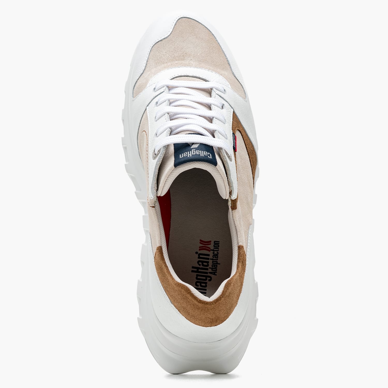 Men Casual Shoes 55301 White Buckskin Callaghan Men Casual Shoes 55301 White Buckskin Callaghan