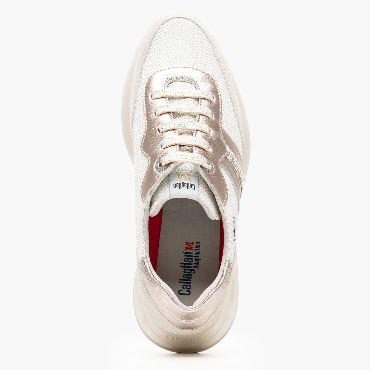 Women Casual Shoes 60302 Platinum Leather Callaghan Women Casual Shoes 60302 Platinum Leather Callaghan