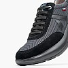 Men Casual Shoes 61201.Gr Black Buckskin-Fabric Callaghan