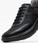 Men Casual Shoes 61201.Lth Black Leather-Fabric Callaghan Men Casual Shoes 61201.Lth Black Leather-Fabric Callaghan