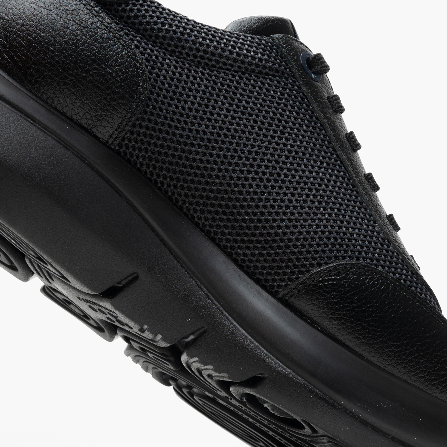 Ανδρικά Παπούτσια Casual 61201.Lth Μαύρο Δέρμα-Ύφασμα Callaghan