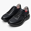 Ανδρικά Παπούτσια Casual 61201.Lth Μαύρο Δέρμα-Ύφασμα Callaghan