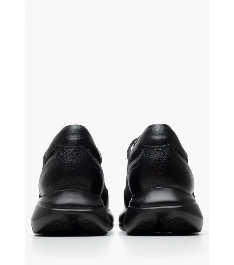 Men Casual Shoes 61201.Lth Black Leather-Fabric Callaghan Men Casual Shoes 61201.Lth Black Leather-Fabric Callaghan