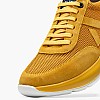 Ανδρικά Παπούτσια Casual 61201 Κίτρινο Δέρμα Καστόρι-Ύφασμα Callaghan
