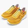 Ανδρικά Παπούτσια Casual 61201 Κίτρινο Δέρμα Καστόρι-Ύφασμα Callaghan