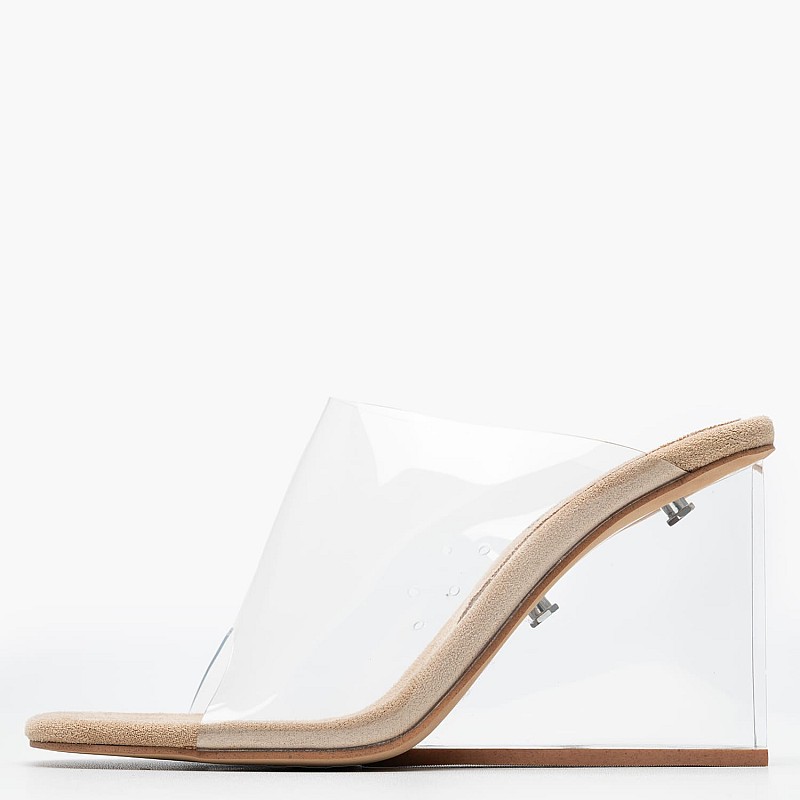 Γυναικεία Mules Acetate Διάφανο Διαφάνεια Jeffrey Campbell