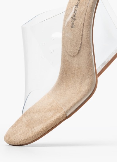 Γυνακεία Πέδιλα Summers Καφέ Δέρμα Jeffrey Campbell