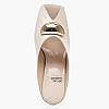 Women Mules Cheeky Beige Leather Jeffrey Campbell Women Mules Cheeky Beige Leather Jeffrey Campbell