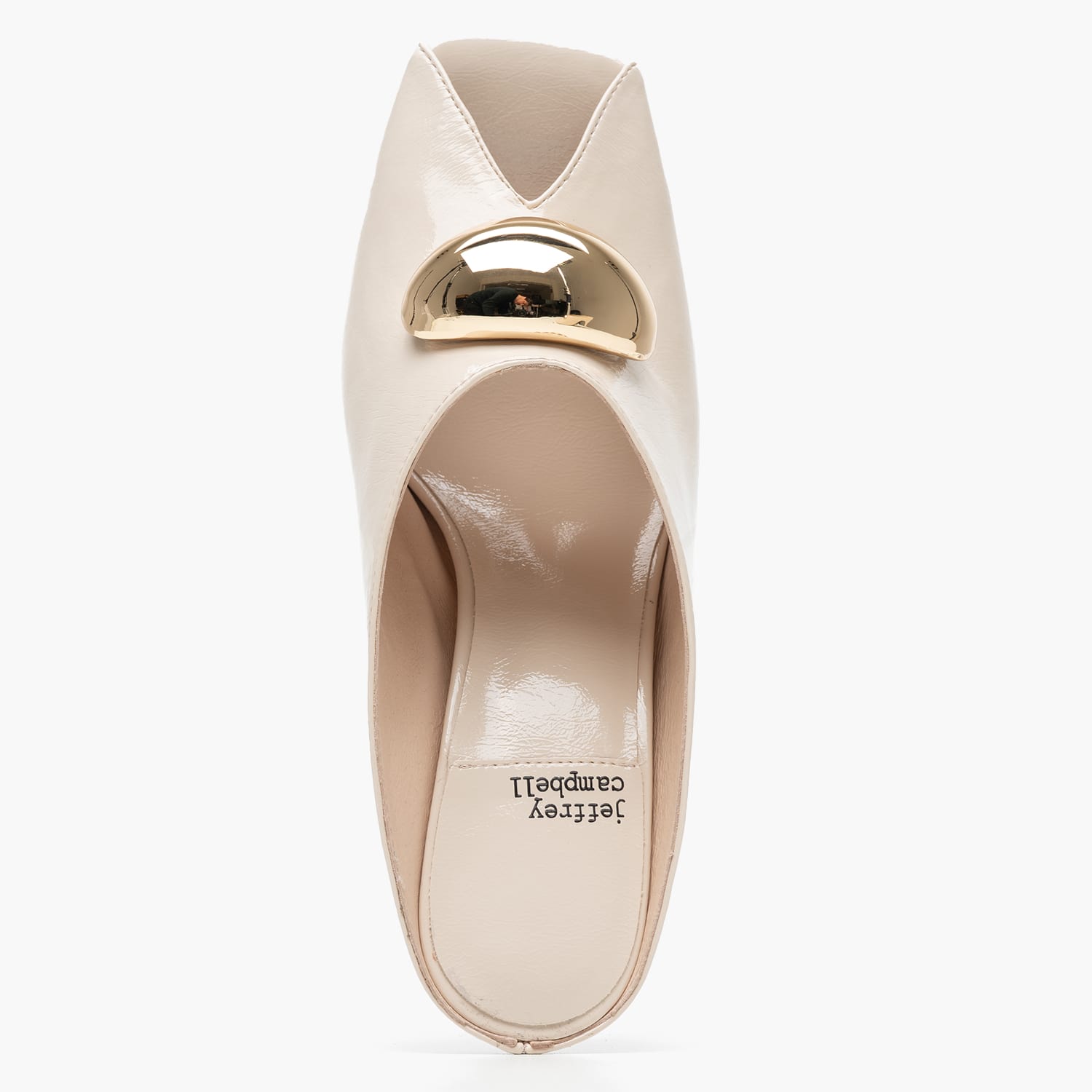 Women Mules Cheeky Beige Leather Jeffrey Campbell Women Mules Cheeky Beige Leather Jeffrey Campbell