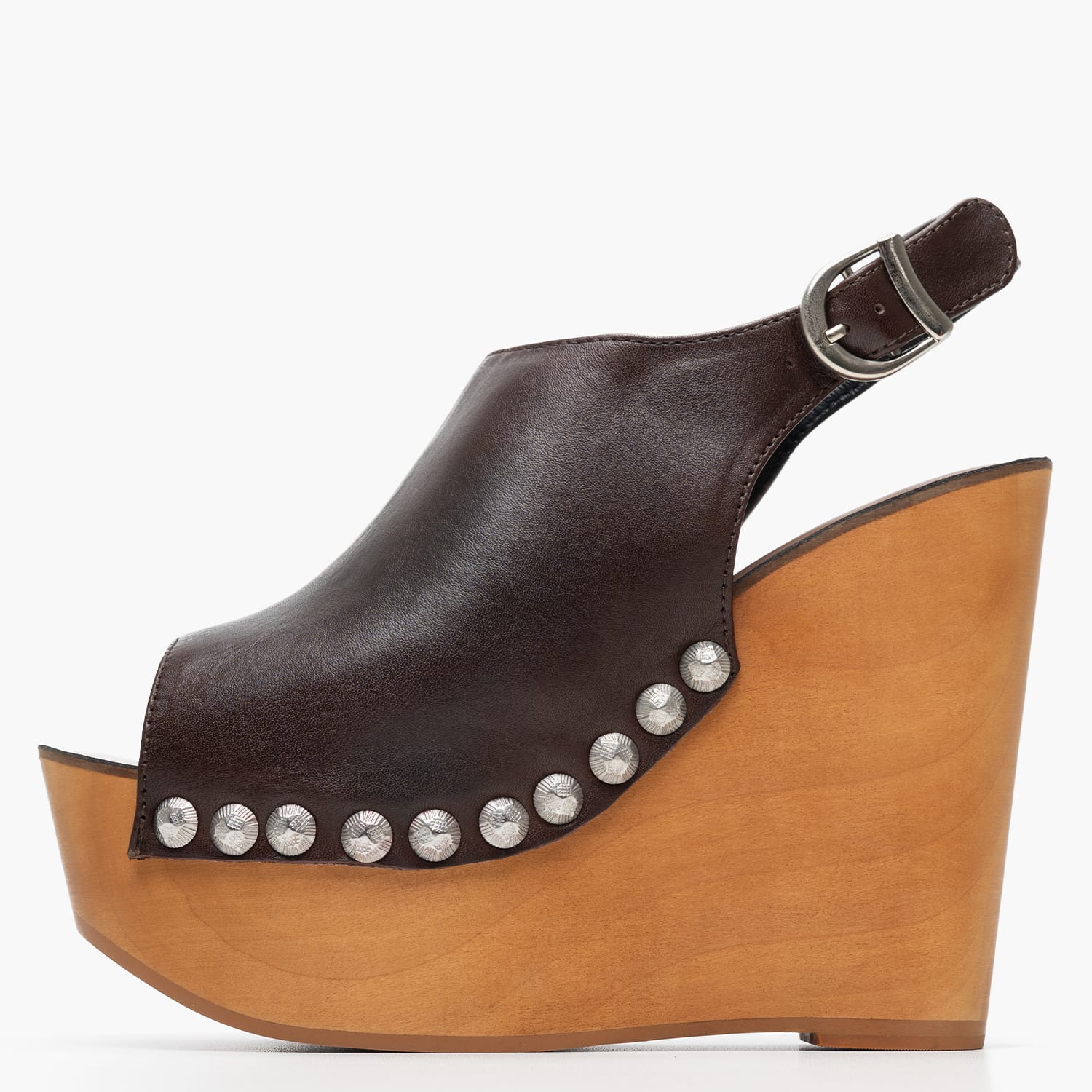 Γυναικείες Πλατφόρμες Ψηλές Snick Καφέ Δέρμα Jeffrey Campbell