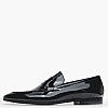 Men Moccasins 7012 Black Patent Leather Philippe Lang Men Moccasins 7012 Black Patent Leather Philippe Lang