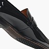 Men Moccasins 7012 Black Patent Leather Philippe Lang Men Moccasins 7012 Black Patent Leather Philippe Lang