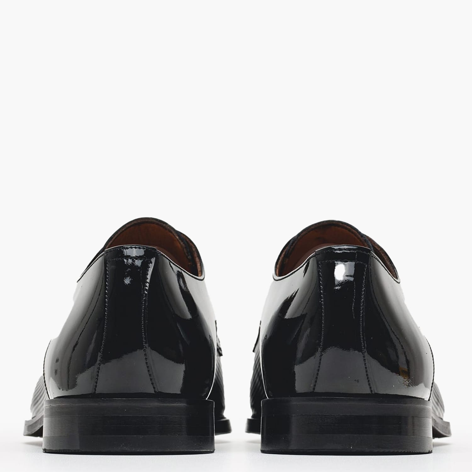 Men Shoes 7710 Black Patent Leather Philippe Lang Men Shoes 7710 Black Patent Leather Philippe Lang