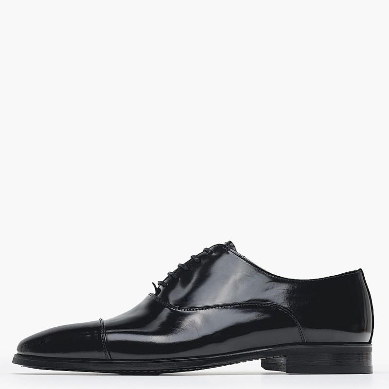 Men Shoes G.426 Black Leather Philippe Lang