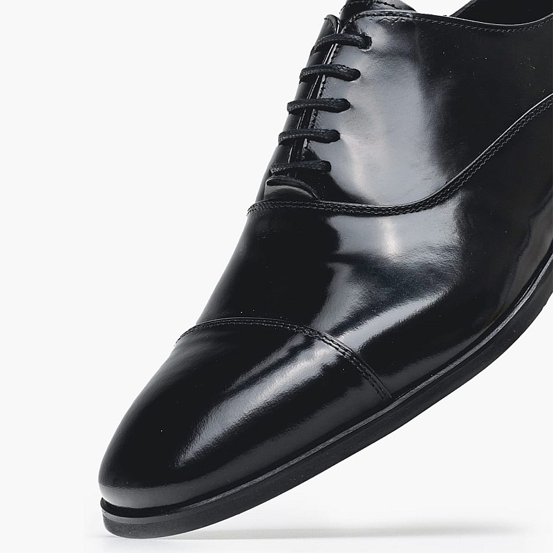 Men Shoes G.426 Black Leather Philippe Lang