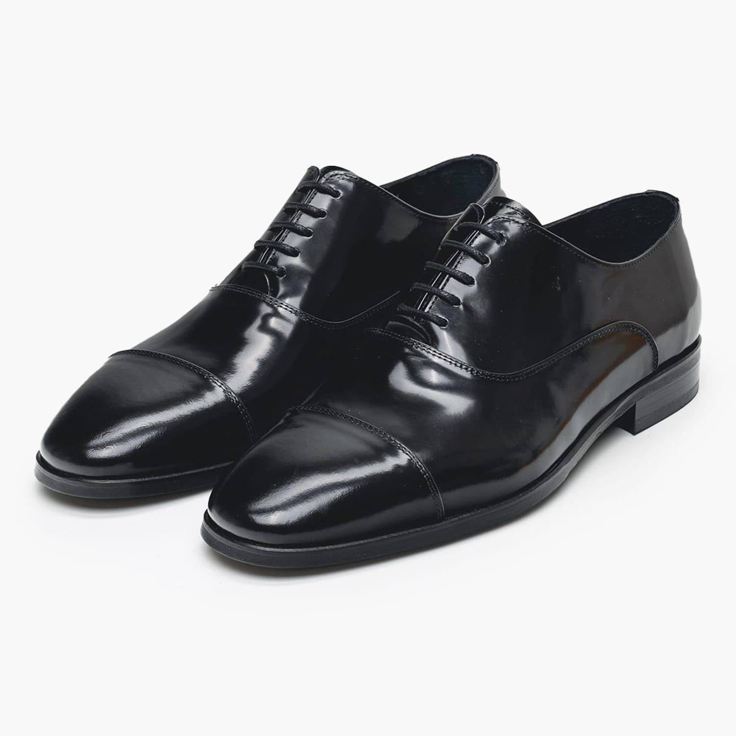Men Shoes G.426 Black Leather Philippe Lang Men Shoes G.426 Black Leather Philippe Lang